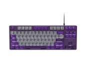 Fury Gaming Keyboard Kanabo K2, US layout, White backlight, Mechanical, Grey-Violet