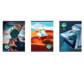 ТЕТРАДКА B&W SAVE THE PLANET А4 80Л ШИТА МИКС