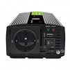 Инвертор GREEN CELL, 12/220V, DC/AC, 500W/1000W INVGC12P500LCD  LCD, Чиста синусоида