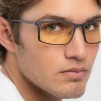 Компютърни очила GUNNAR Plaid Graphite - Amber