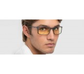 Компютърни очила GUNNAR Plaid Graphite - Amber