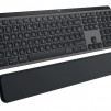Kлавиатура Logitech MX Keys S, Bluetooth, Illuminated, Подложка за китка, Черна