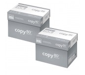 10 ПАКЕТА КОПИРНА ХАРТИЯ POLCOPY A4 80Г 500Л