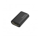 Адаптер HAMA, DisplayPort женско - DisplayPort женско, Ultra HD, 4K, Черен