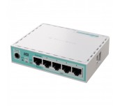 Рутер MikroTik 10/100/1000Mbit, PoE, RAM - 512 MB, USB - А, RouterOS v7, License level 4
