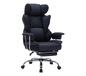 ДИРЕКТОРСКИ СТОЛ IMPERIAL ЕКО КОЖА ЧЕРЕН