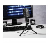 Настолен микрофон HAMA MIC-USB Allround, 139906