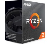 Процесор AMD Ryzen 3 4100, AM4 Socket, 4 Cores, 8 Threads, 3.8GHz(Up to 4.0GHz), 6MB Cache, 65W, BOX