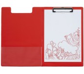КЛИПБОРД С КАПАК OFFICE DEPOT А4 ЧЕРВЕН