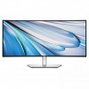 Dell U3425WE, 34.14'' IPS Anti-Glare, UltraSharp Curved, 21:9, 5ms, 2000:1, 300 cd/m2, WQHD 3440x1440, 120 Hz, sRGB 100%, HDMI, DP, USB 3.2 Hub, USB-C Hub, Speakers, RJ45, KVM, PiP, PbP, ComfortView