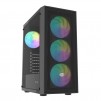 Fury PC Case Shobo SH8 ARGB Midi Tower, Window, Black