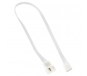 Удължителен кабел Kolink 4-Pin PWM - 30 cm, Бял