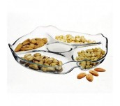 ПЛАТО 25 СМ ДЕЛЕНО 4 ЧАСТИ  1 БР.