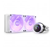Охладител за процесор NZXT Kraken 240 RGB White, LCD Display