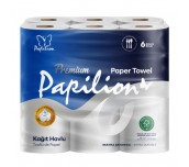 КУХНЕНСКА РОЛКА PAPILION PREMIUM 6 БРОЯ БЯЛА