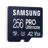 Карта памет Samsung PRO Ultimate, microSDXC, UHS-I, 256GB, Адаптер