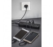 Разклонител HAMA 6 х USB-A порта, 34 W