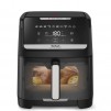 Tefal EY8468E0 Easy Fry Silence XXL VISION, black, 7L (2kg, 8 portions), 1800W, dual zones, detachable front, 10 automatic programs 