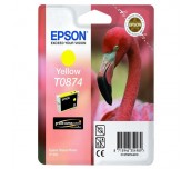 Epson T0874 Yellow Ink Cartridge - Retail Pack (untagged) for Stylus Photo R1900