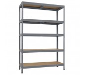 СТЕЛАЖ STAR PLUS 180/120/60 5Х250КГ СИВ