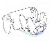 Зарядна станция Nacon, За DualSense падове и Playstation Portal