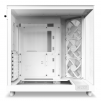 Кутия NZXT H6 Flow RGB Matte White - Middle Tower