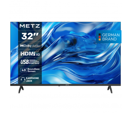 METZ Телевизор 32" LED HD TV 1366x768, 2x10W