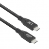 ACT Кабел USB-C - USB-C, 1 м / USB4, 20Gbps, 240W