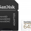 Карта памет SANDISK MAX Endurance SDXC UHS-I, U3, 64GB