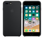 Apple iPhone 8 Plus/7 Plus Silicone Case - Black