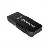 Transcend SD/microSD Card Reader, USB 3.0/3.1 Gen 1, Black