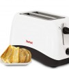 Tefal TT130130, Delfini 2, Toaster, 850W, 2 Hole, 7 Stage thermostat, Stop function, Defrosting, Reheating, white