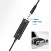 Звукова карта Ewent AC9360, 2.0, USB-A, 3.5 mm, Черна