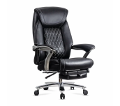 ДИРЕКТОРСКИ СТОЛ FELON ЕКО КОЖА ЧЕРЕН