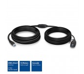 Кабел ACT AC6110, USB-A мъжко - женско, 10 м