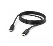 Hama Кабел за зареждане, USB-C - USB-C, 3 м, черен