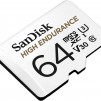 Карта памет SANDISK micro SDXC UHS-I, U3, SD Адаптер, 64GB