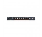 ZyXEL XMG1915-10EP, 8-port 2.5GbE, 2 SFP+, 8 x PoE++ 130W Smart Switch, hybird mode, standalone or NebulaFlex Cloud