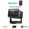 Hisense C3 Smart mini Laser Projector, 4K Ultra HD 3840x2160, 2000:1, 2500 lum, 60 Hz, Digital Zoom,Dolby Vision, HDR10+(decoding), HDR10, HLG, 2*10W, Silver