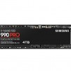 Samsung SSD 990 PRO 4TB PCIe 4.0 NVMe 2.0 M.2 V-NAND 3-bit MLC, 256-bit Encryption, Read 7450 MB/s Write 6900 MB/s