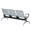 ПОСЕТИТЕЛСКА ПЕЙКА С 3 МЕСТА CR-1030-3 - СРЕБЪРНА