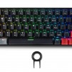 Геймърска безжична клавиатура Spartan Gear Pegasus 2 RGB Black/Grey