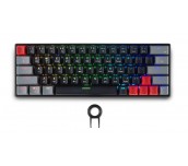 Геймърска безжична клавиатура Spartan Gear Pegasus 2 RGB Black/Grey