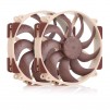 Комплект вентилатори Noctua NF-A14x25r G2 PWM Sx2-PP, 2 x Fan 140mm