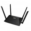 Asus Wireless Router,RT-AX1800U, AX1800, Dual-Band, Dual-Core 880MHz CPU, 128MB/256MB, Gigabit, AiProtection Classic, Traditional QoS, VPN server/client, IPTV, OFDMA, MU-MIMO, Beamforming, AiMesh,Blac
