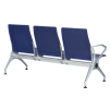 ПОСЕТИТЕЛСКА ПЕЙКА С 3 МЕСТА CR-1036-3 - СИНЯ