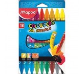 ПАСТЕЛИ COLOR` PEPS МАСЛЕНИ 18 ЦВЯТА