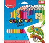 ЦВЕТНИ МОЛИВИ MAPED COLOR PEPS 48 ЦВЯТА