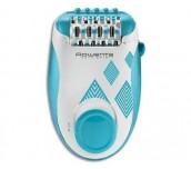 Rowenta EP2910F1 Skin Spirit Blue, compact, 2 speeds, multi-angle tech, curve sensor, pain free tech, cleaning brush