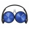 СЛУШАЛКИ С МИКРОФОН SONY MDR-ZX310AP BLUE
